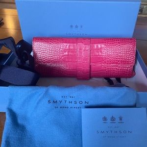 SMYTHSON of Bond Street jewellery roll NWT
